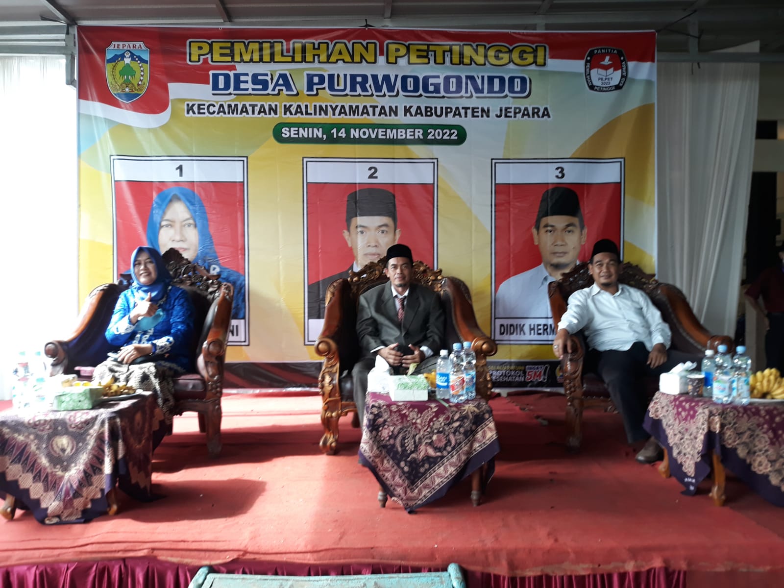 Hasil Pilpet Serentak Tahun 2022 di Jepara