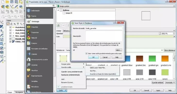 Properties layer