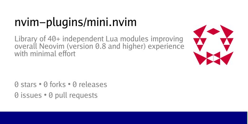 Github Nvim Mini Mini Ai Neovim Lua Plugin To Extend And Create A - City Pattern Collection - 4K Quality
