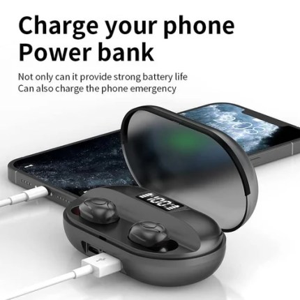 Boat Airdopes T2 True Wireless In Ear Earbuds, TWS Earbuds with Power Bank,