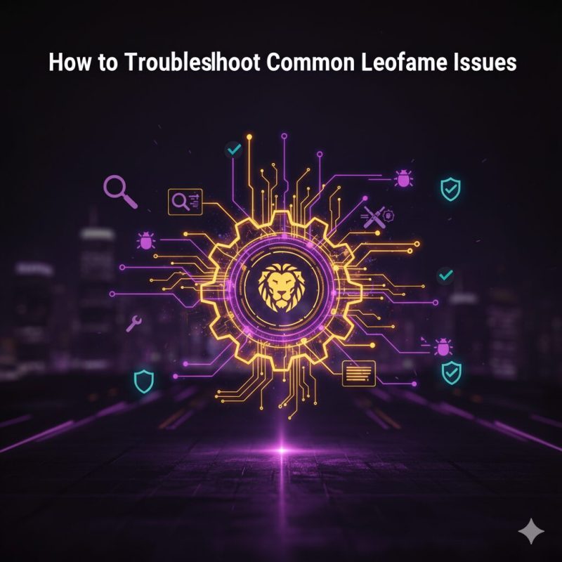 How to Troubleshoot Common Leofame Issues 2 How to Troubleshoot Common Leofame Issues