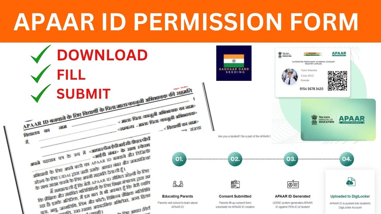 What is the Place of Physical Consent in Apaar ID? 4 What is the Place of Physical Consent in Apaar ID?