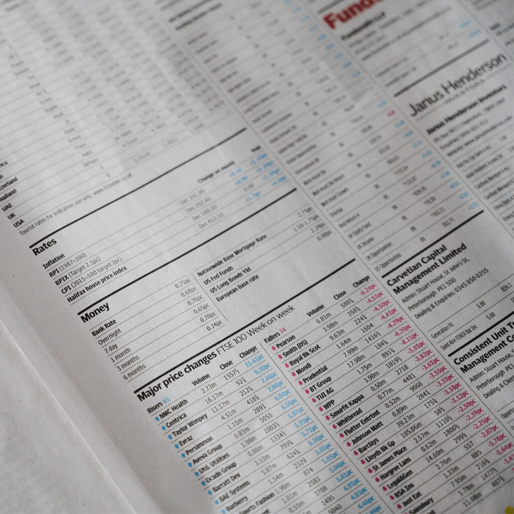 Segregated Fund Sheet