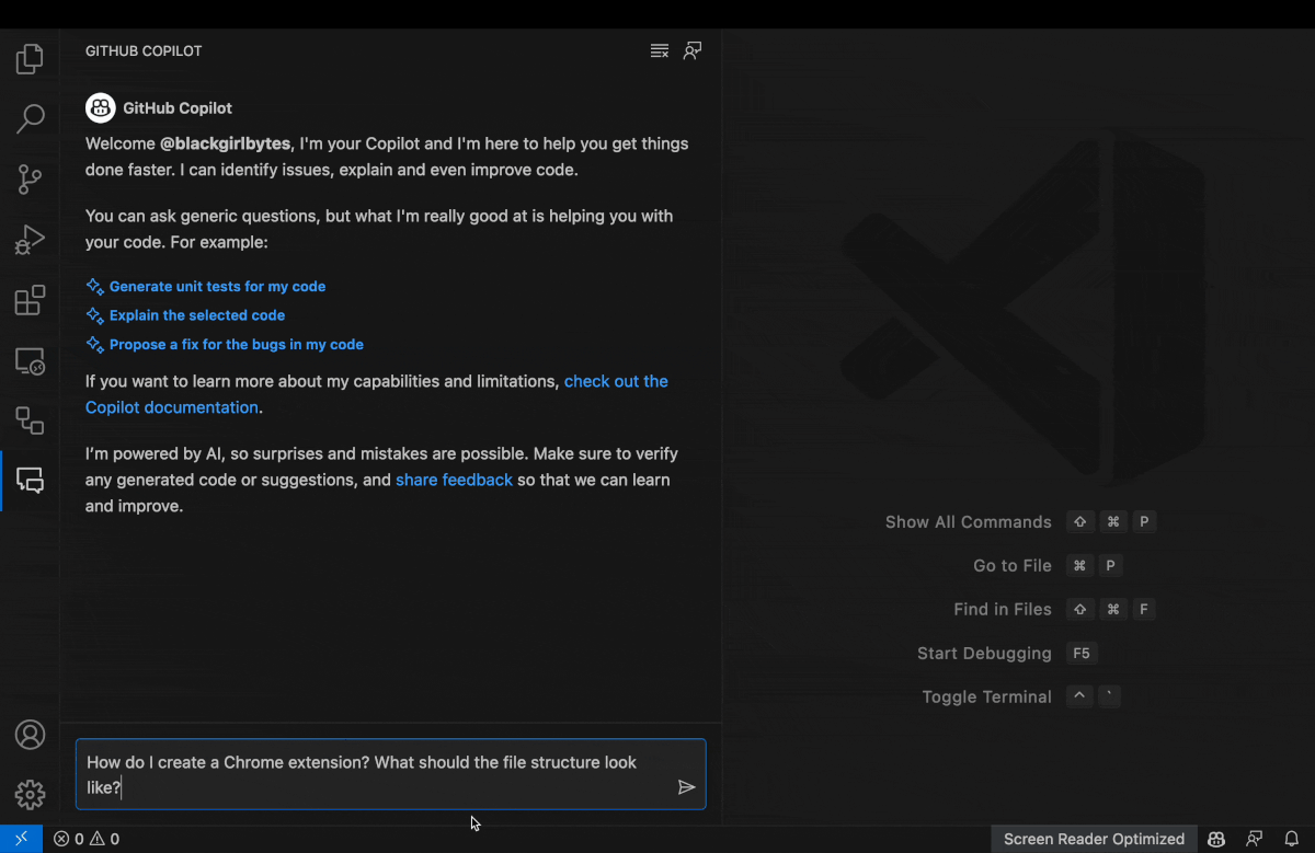 How I Used GitHub Copilot To Build A Browser Extension - The GitHub Blog