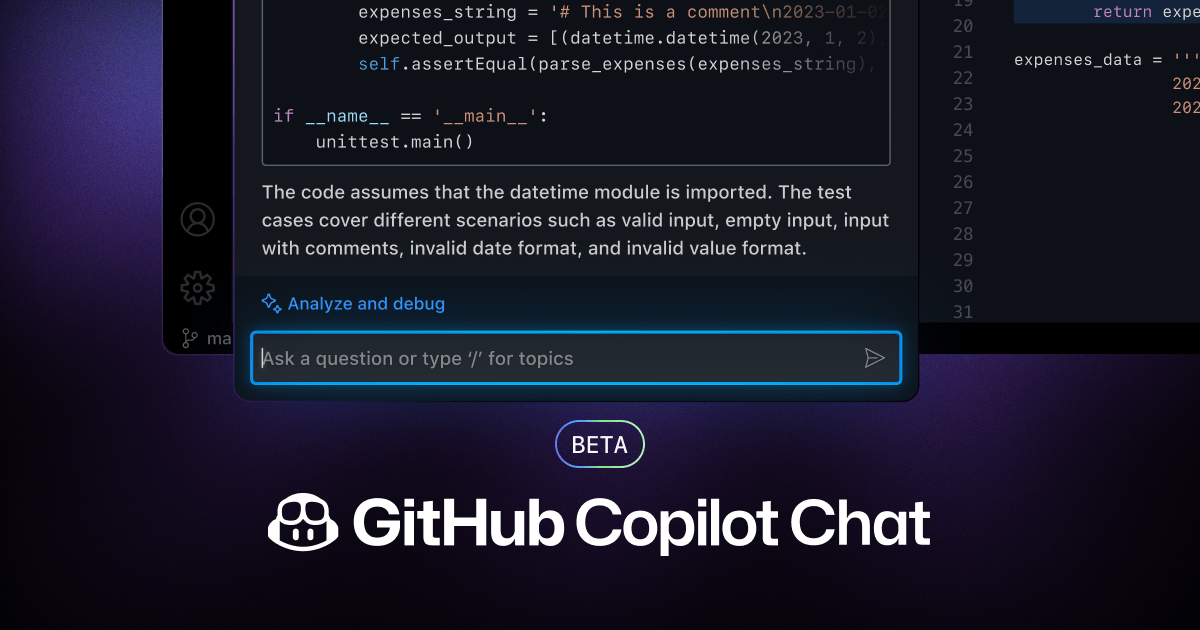 Github Copilot Chat Beta Now Available For Every Organization The