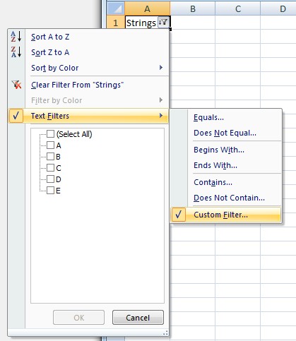 Custom Filters Closedxml Closedxml Wiki Github - Incredible Retina Space Patterns | Free Download