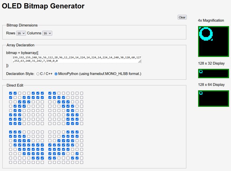 Github Davescodemusings Oled Bitmapper Use Web Based Point And Click - Premium Nature Pattern Gallery - Full HD