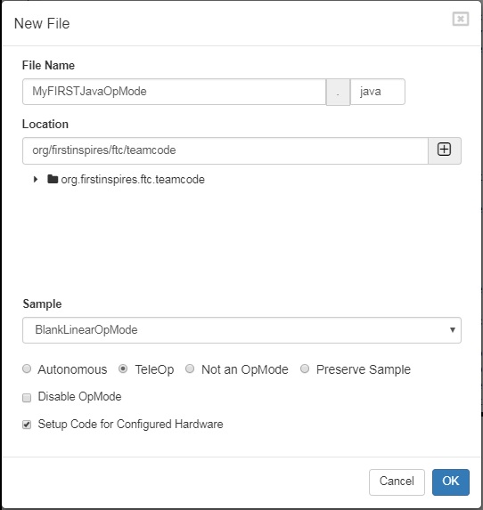 Creating And Running An Op Mode Onbot Java First Tech Challenge Ftcrobotcontroller Wiki Github - Premium Geometric Picture Gallery - Retina