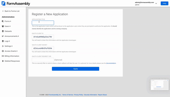 Github Formassembly Formassembly Api Example Code For Interacting - Landscape Pattern Collection - HD Quality