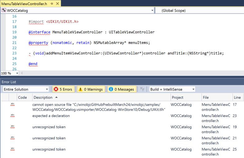 Error While Build And Run Issue 1009 Microsoft Winobjc Github - HD Gradient Arts for Desktop