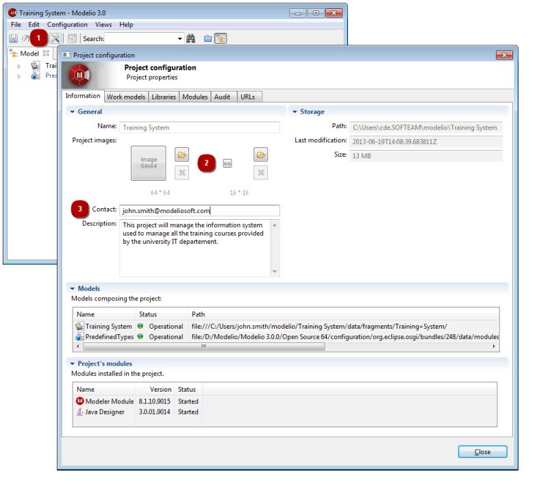 Modeler Modeler Managing Projects Configuring Project Url Modelioopensource Modelio Wiki Github - Full HD Nature Photos for Desktop