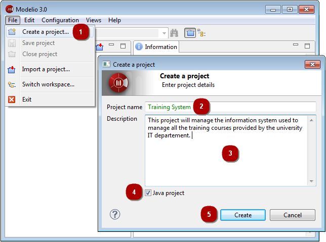 Modeler Modeler Managing Projects Create Project Modelioopensource Modelio Wiki Github - Premium Gradient Image Gallery - High Resolution