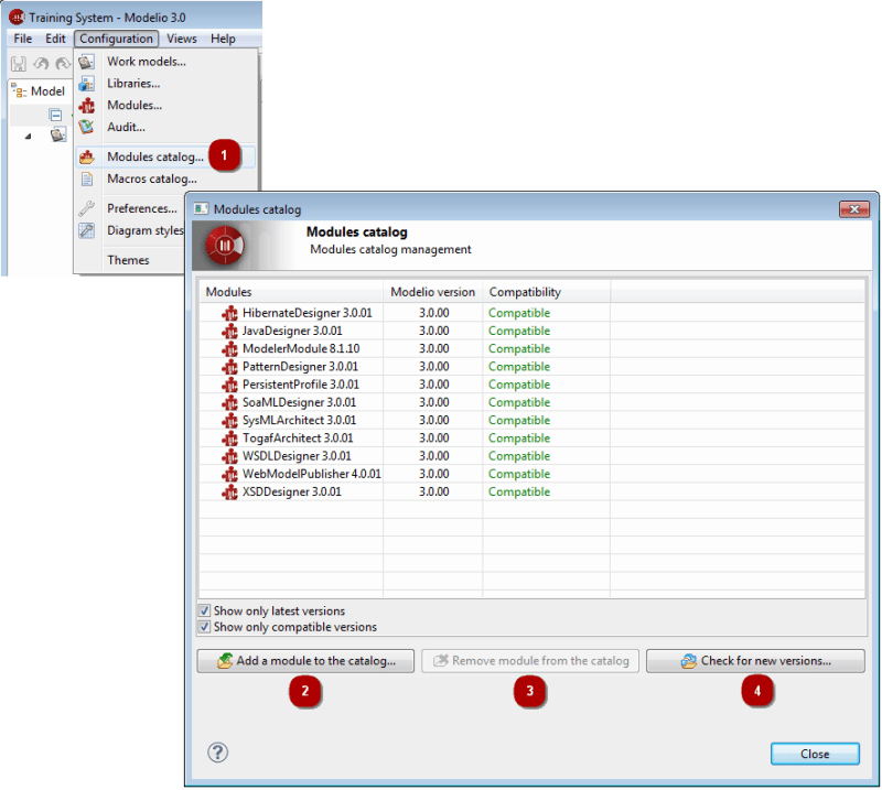 Modelio Working With Modules - Best Geometric Backgrounds in High Resolution
