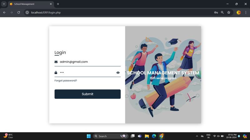 Github Devmayor Php School Management System This Is A Fully - Desktop Dark Textures for Desktop