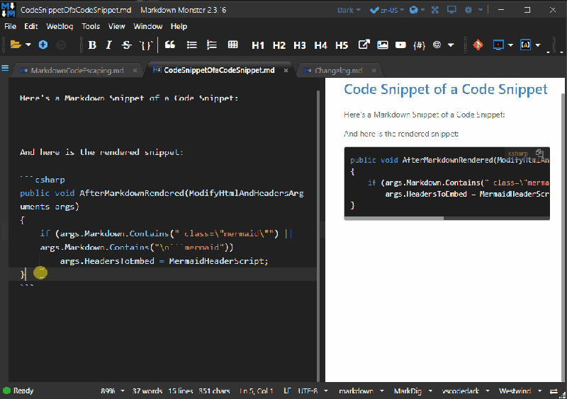 Escaping Markdown Code Snippets And Inline Code As Markdown Rick - High Quality Nature Texture - 8K