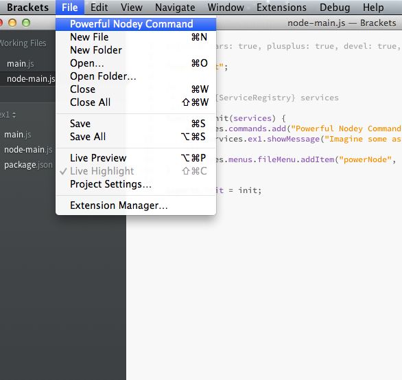 Extensions2 Adobe Brackets Wiki Github - Desktop Light Backgrounds for Desktop