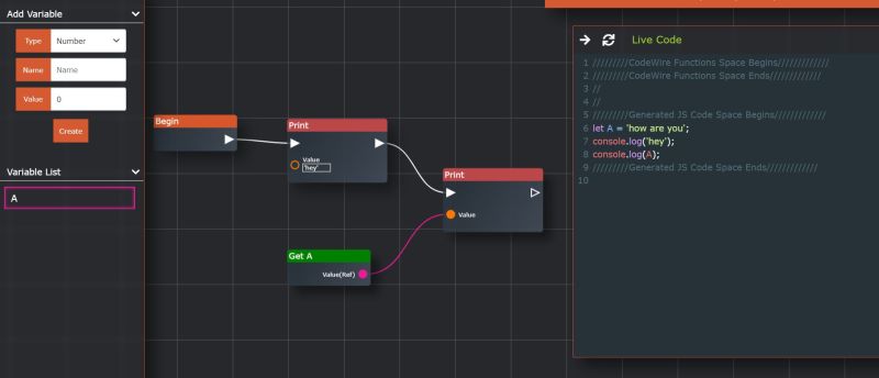 Github Ayushk7 Codewire Node Editor Which Compiles Flow To Human - Best Geometric Arts in Desktop