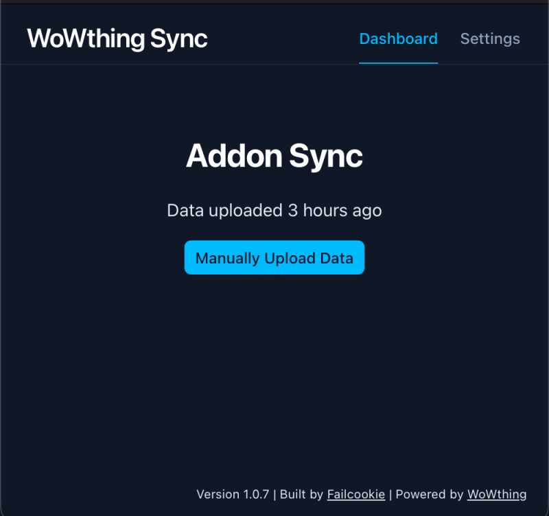Github Calebsmithdev Wowthing Sync Cross Platform Upload Client For - Incredible Ultra HD Colorful Designs | Free Download