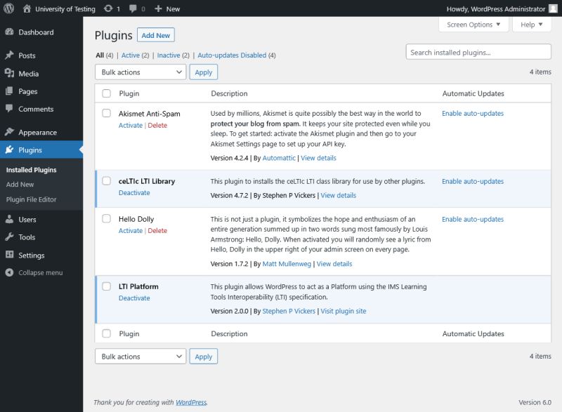 Administration Celtic Project Wordpress Lti Platform Github Wiki - Download Modern Colorful Image | Mobile