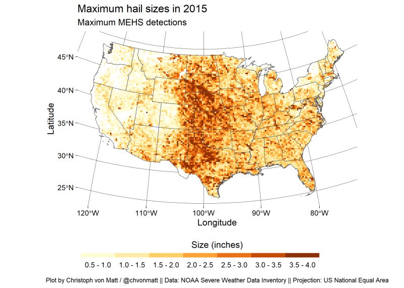 Github Codicolus Haildata Analysis Analyzing Noaa Severe Weather Data Using R - Premium Geometric Texture Gallery - Retina