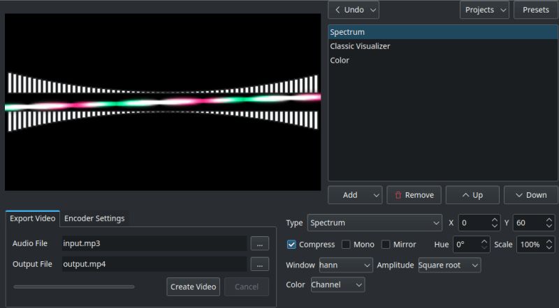 Github Djfun Audio Visualizer Python A Little Gui Tool To Render - Download Gorgeous Minimal Wallpaper | 4K