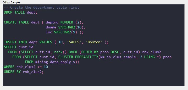 Github Dracula Oracle Sql Developer Dark Theme For Oracle Sql Developer - Beautiful 8K Mountain Arts | Free Download
