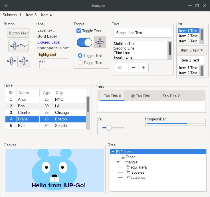 Github Gen2brain Iup Go Cross Platform Ui Library With Native Controls - Colorful Background Collection - Ultra HD Quality