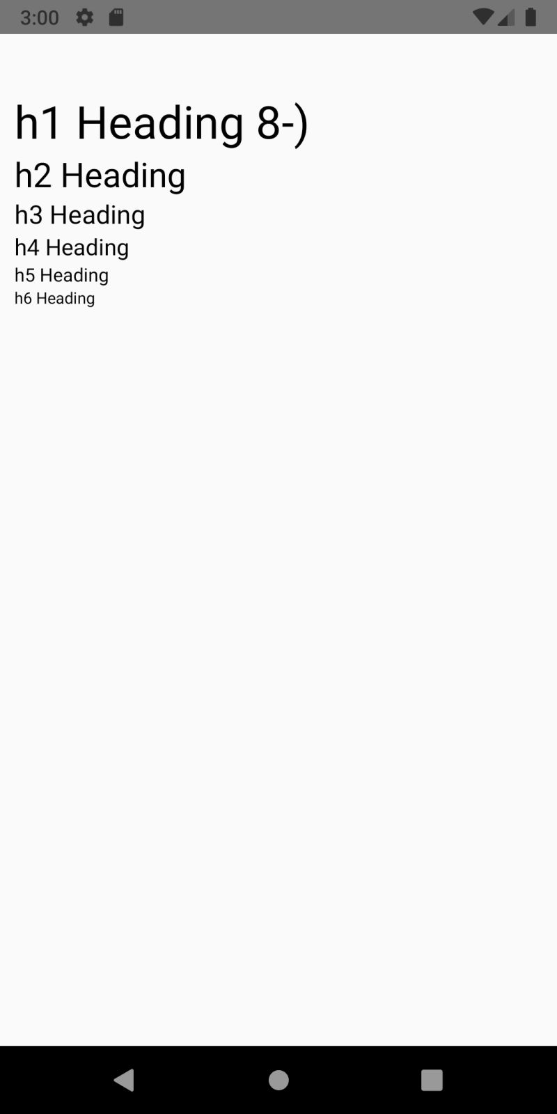 Markdown Display Awesome React Native - Premium Space Photo Gallery - Mobile