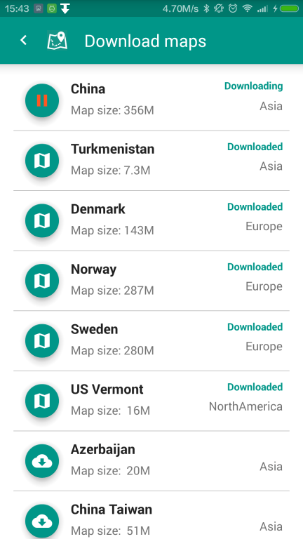 GitHub Junjunguo PocketMaps Free Offline Maps With Routing Functions PocketMaps Download View S V10 