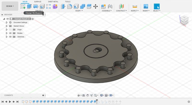 Github Olearyf Cycloidal Gears A Fusion 360 Script That Generates - Premium Sunset Picture Gallery - Desktop
