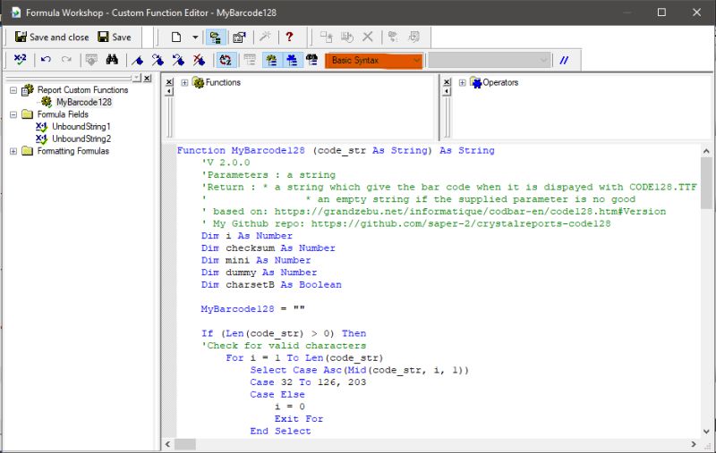 Github Saper 2 Crystalreports Code128 Function For Crystal Reports - 8K Vintage Images for Desktop