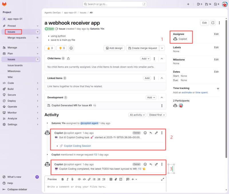 Github Satomic Gitlab Copilot Coding Agent A Fully Automated Coding - Download Beautiful Dark Image | Retina