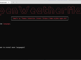 Github Tsjdev Apps Openweathermap Console Simple Console Application