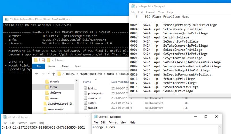 Fs Process Ufrisk Memprocfs Wiki Github - Download Creative Mountain Photo | 8K