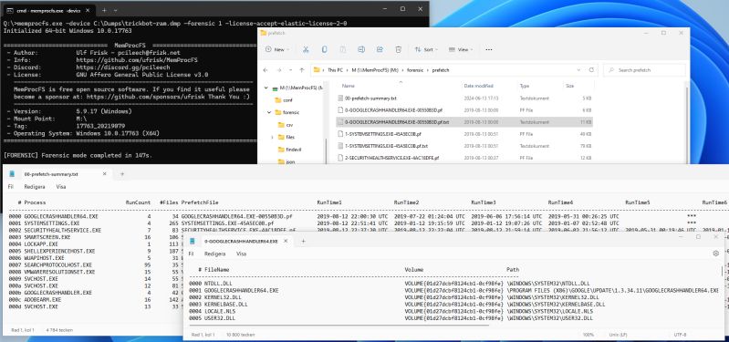 Fs Forensic Ntfs Ufrisk Memprocfs Wiki Github - Dark Art Collection - Mobile Quality