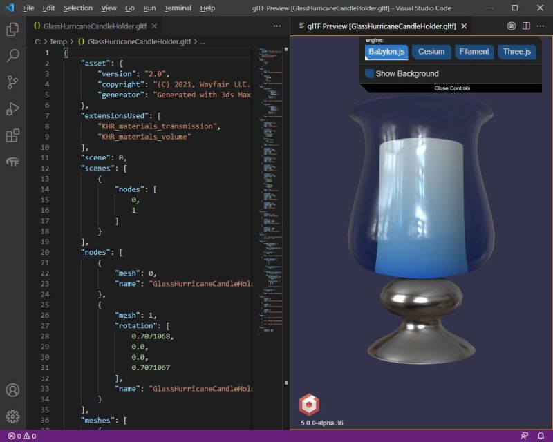 Adding Material Extensions To Gltf Models Gltf Tutorials - Professional HD Geometric Backgrounds | Free Download