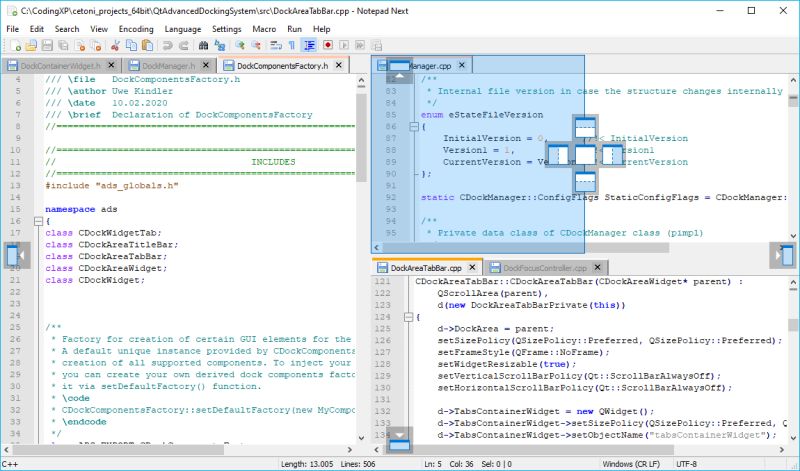 Github Metgem Qtadvanceddocking Conda Recipe For Qt Advanced Docking - Premium Ultra HD Space Patterns | Free Download