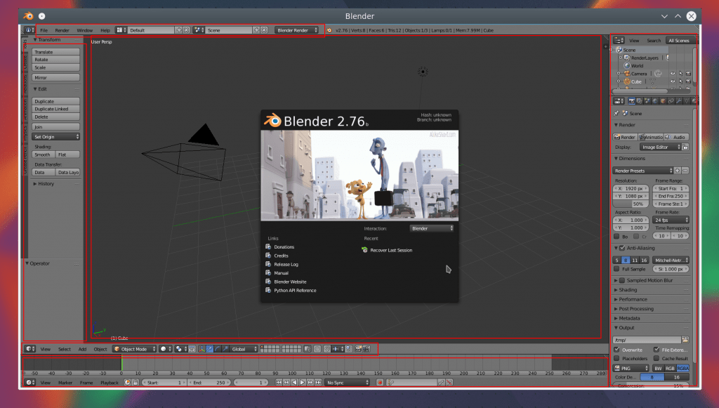 как рисовать в блендере 3д