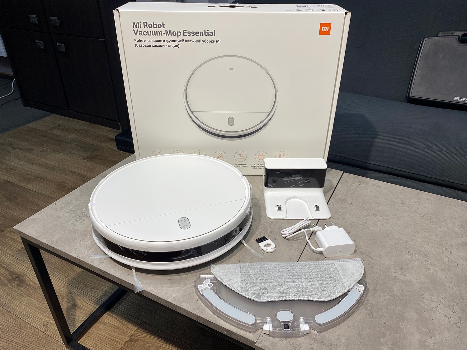 Mi Robot Vacuum-Mop Essential - самый бюджетный робот - пылесос