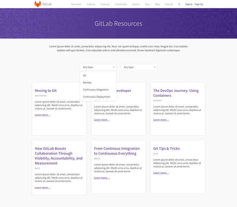 Gitlab Resources Tutorials And Training Videos - Minimal Pattern Collection - Ultra HD Quality