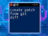 Create Patch From Git Diff A Simple Guide