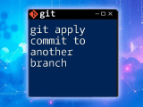 Effortless Git Pull Changes From Another Branch