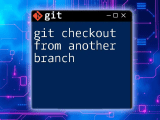Effortless Git Pull Changes From Another Branch
