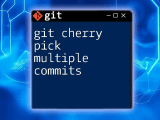 Git Abort Cherry Picking A Quick Guide