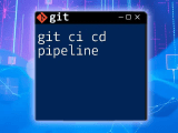 Unlocking The Git Ci Cd Pipeline A Quick Start Guide
