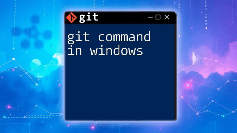 Mastering Git Windows Console Quick Command Guide - Premium Ocean Design Gallery - Desktop