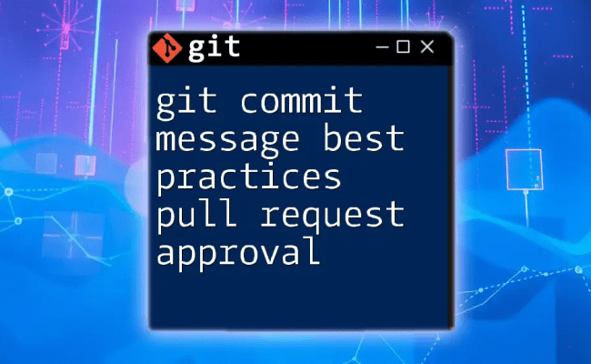Mastering Git Commit Messages: A Quick Guide