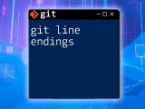 Mastering The Git Pipeline Quick Command Essentials