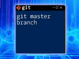 Git Merge Origin Master Into Branch A Quick Guide