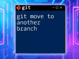 Effortless Git Pull Changes From Another Branch